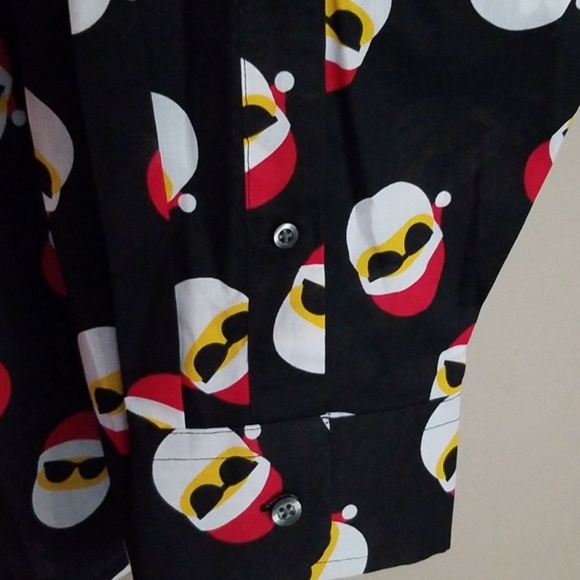 Men's Santa long sleeve shirt - Picture 4 of 5